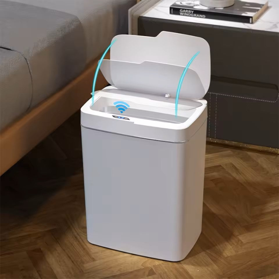 Lixeira Automática Inteligente 16L – Tecnologia e Higiene ao Seu Alcance