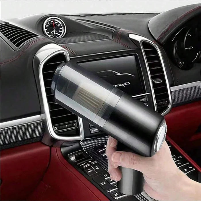 AspiraFlex® - Mini Aspirador de Pó Portátil Automotivo Casa Sem Fio 3 em 1 Recarregável Potente