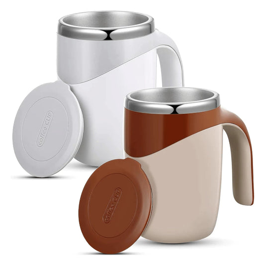 Caneca Mixer Inox Automática Elétrica Misturador Shake Café Leite