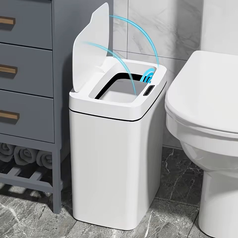 Lixeira Automática Inteligente 16L – Tecnologia e Higiene ao Seu Alcance